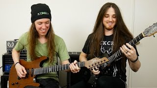 Wintersun - Death And The Healing Solo Cover (Garrett Peters, Taylor Washington)