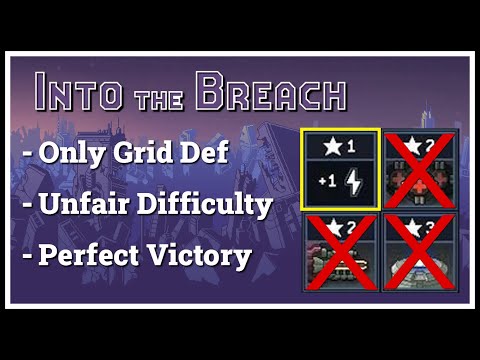 Into the Breach Challenge Run: Grid Def Only! (Unfair, Perfect Victory)