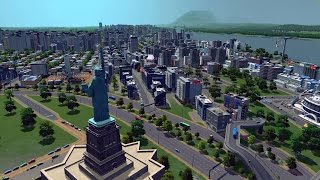 preview picture of video 'Cities: Skylines - My First City (in 4K max graphics)'