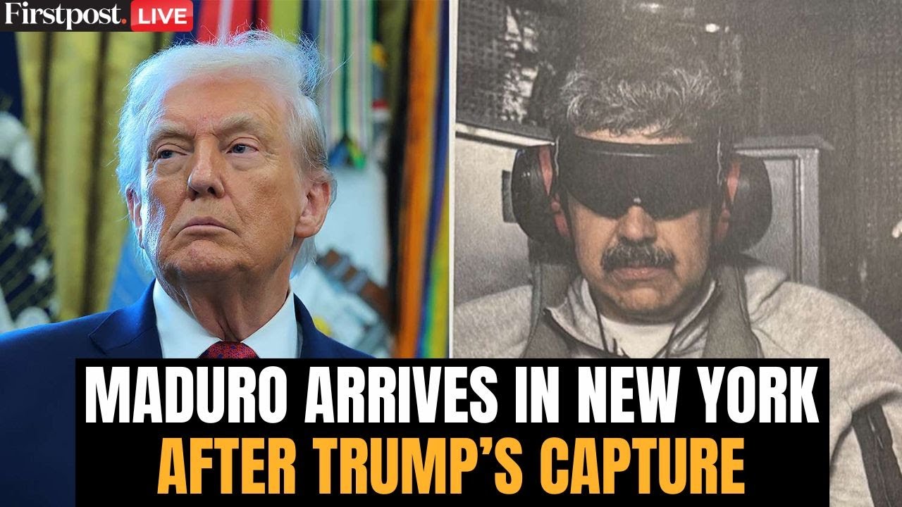 LIVE: Maduro Arrives in New York after Trump Attacks Venezuela| Trump Captures Maduro