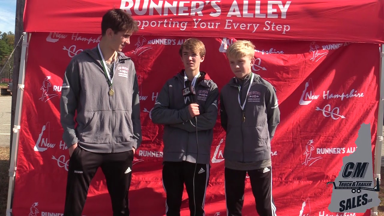 D2 Boys State Championship Top 3 Luke Tkaczyk, Aidan Cox, and Dawson Dubois