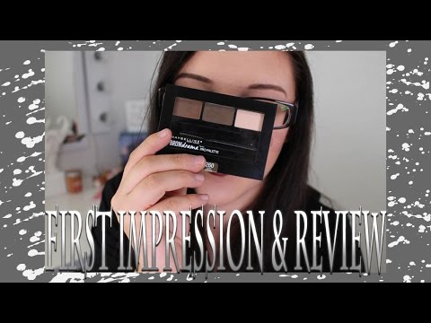 Maybelline Brow Drama | First Impression & Review Video