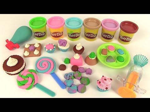 Play Doh Pâte à Modeler Bonbons Sucreries Gâteaux Sweet Shoppe Colorful Candy Box