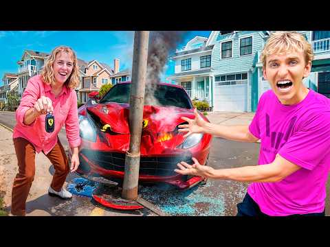 EVIL NEIGHBOR STOLE a FERRARI!