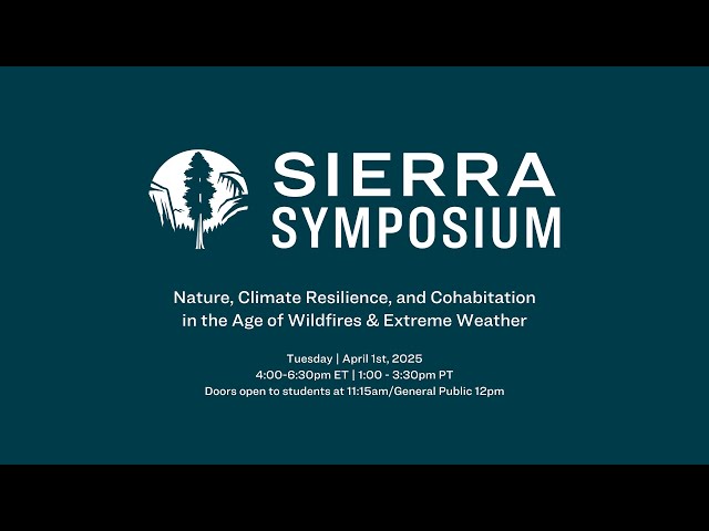 Sierra Symposium Insights From Dr Jane Goodall On Conservation And