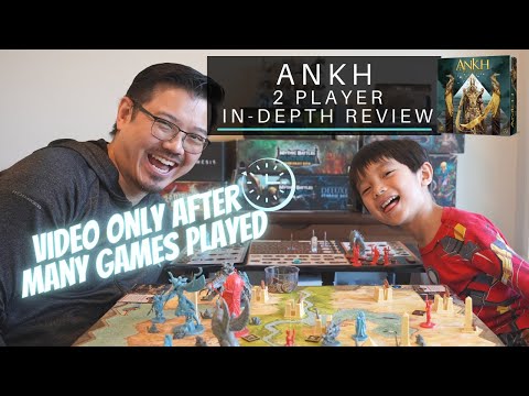 ANKH Review : In-depth 2 Player Gods of Egypt Review