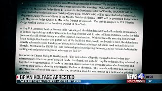 Brian Kolfage Arrested