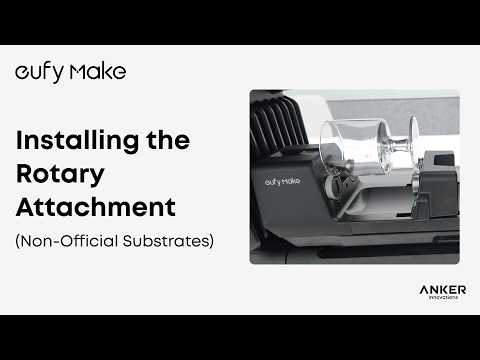 Installing the Rotary Attachment (Non-Official Substrates)
