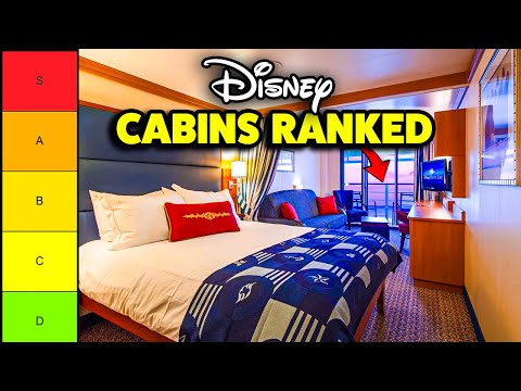 Ranking EVERY Cabin on Disney Cruise Line..