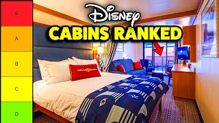 Ranking EVERY Cabin on Disney Cruise Line..