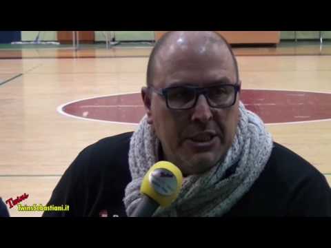 Intervista Coach Roberto CERISCIOLI - Santo Stefano 03/12/2016 Serie A