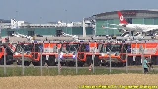 preview picture of video '[Ü] - [CRASHED AIRPLANE = Flugzeugunglück] | Flughafen Stuttgart | MANV | Feuerwehr | Grosseinsatz'