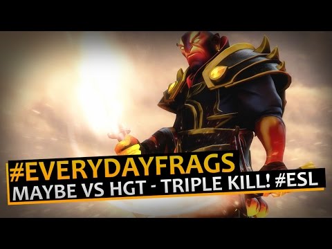 Maybe Ember Spirit vs HYPER GLORY TEAM, TRIPLE KILL! #ESL2014