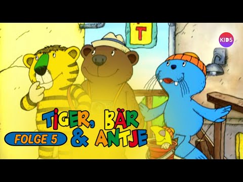 Antje und der weite Weg zum Mond (Staffel 1, Episode 5) | Tiger, Bär und Antje🎬