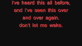 Bleeding through On wings of lead [lyrics]