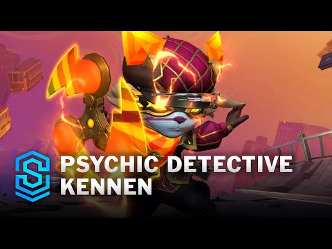 Psychic Detective Kennen Wild Rift Skin Spotlight