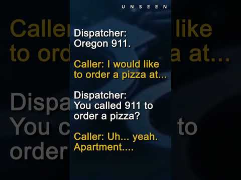 911 Dispatcher Receives A Call Disguised As A Pizza Order