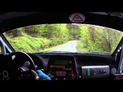 Cameracar 2°Rally delle Langhe Show Spettacolare Benazzo-Francalanci Fiat Panda A5