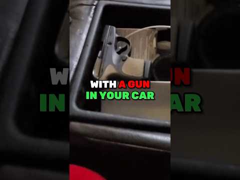 Pulled Over with a Gun in Your Car⁉️#shorts