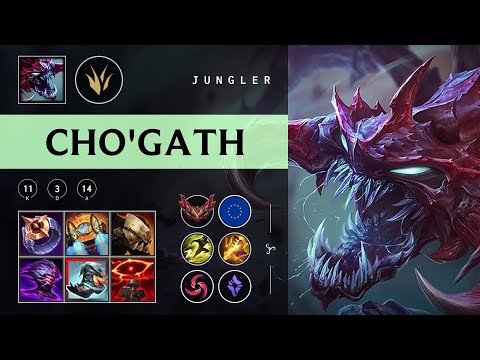 Cho'Gath Jungle vs Aatrox - EUW Grandmaster Patch 25.24