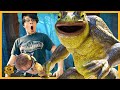 Giant Swamp Monster Frog Mystery Creature Gets Blasted by FunQuesters Aaron & LB!