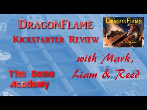 The Game Academy - DragonFlame Review (Kickstarter Preview)