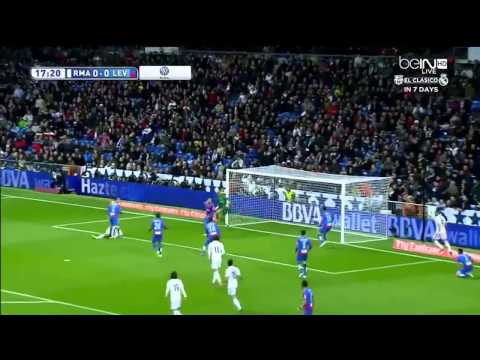Real Madrid vs Levante crazy goal by Gareth Bale