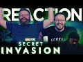 Marvel Studios’ Secret Invasion | Official Trailer REACTION!!