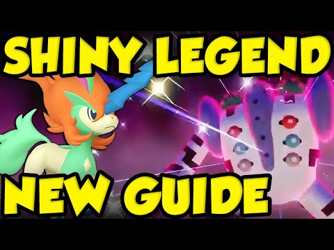 *NEW* Crown Tundra Legendary Pokemon Shiny Hunting Guide! Shiny Regigigas / Shiny Swords of Justice!
