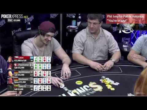 200k pot insane preflop multiway preflop all in with tony g, leon, jachtmann and gruissem