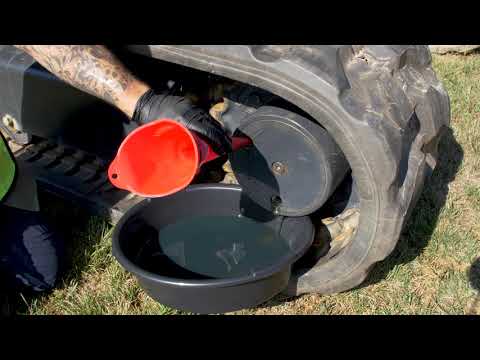Changing Travel Reduction Gear Oil on YANMAR Excavators