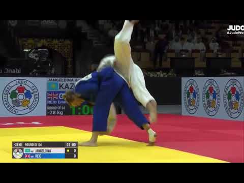 🇰🇿Екатерина Токарева екінші кезеңде сүрінді🥋 Абу-Дабиде дзюдодан әлем чемпионаты өтіп жатыр