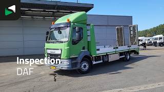 DAF LF 220 LF 4X2 16tons NL-Truck APK Machine transporter Hydraulic vontat&oacute; | K&eacute;p 4 - Autoline