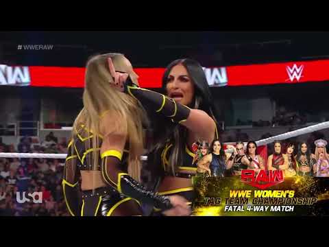 The Fatal 4-Way Match for the Vacant WWE Women's Tag Team Championship (1/2) - WWE RAW 5/29/2023