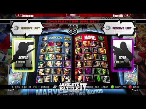 Jumpman vs Koschild- Absolute Battle - UMVC3 Pool Play