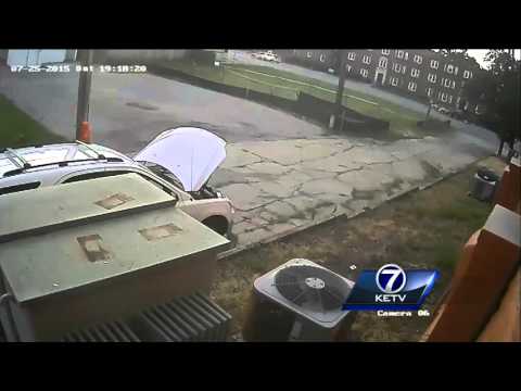 Crime Stoppers: Men make away with $3,000 heat pump unit