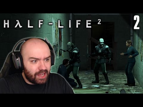 Gordon Freeman on the Run in Route Kanal - Half-Life 2 | Blind Playthrough [Part 2]