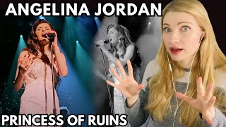Vocal Coach Reacts: ANGELINA JORDAN 'Princess Of Ruins' Live In Las Vegas In Depth Analysis!