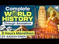 Complete World History In 8 Hours Through Animation UPSC IAS