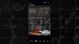 [lyrics] Bill$ - Birthday'