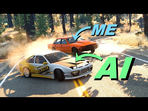 Tandem Drift with AI in BeamNG?!