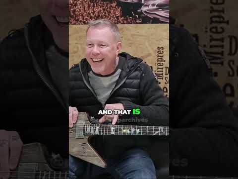 James Hetfield Explains the Figures on His Guitar
