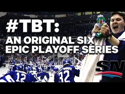 #TBT: The '93 playoff tilt between the Maple Leafs & Red Wings