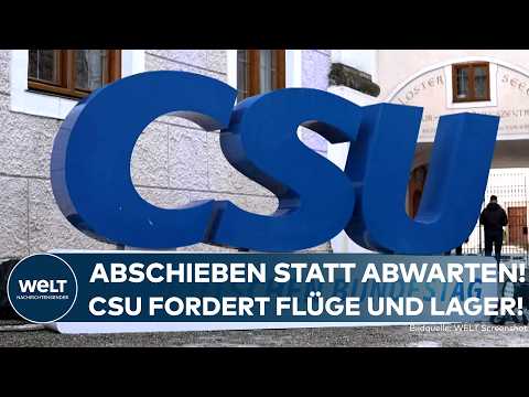 Video Thumbnail: CSU-KLAUSUR IM KLOSTER SEEON: Abschiebeoffensive soll AfD-Wähler umstimmen und Wirtschaft stärken