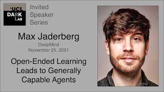 Max Jaderberg - Open-Ended Learning Leads to Generally Capable Agents @ UCL DARK
