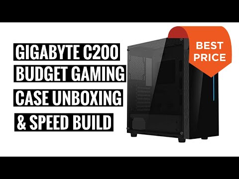 Gigabyte C200 Glass Budget Gaming ATX Case | Unboxing...