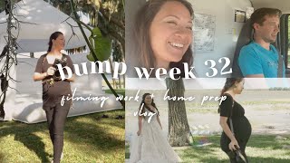 🤰🏻 32 Weeks Pregnant Q+A | Creative Business, Home Prep, Third Trimester Vlog