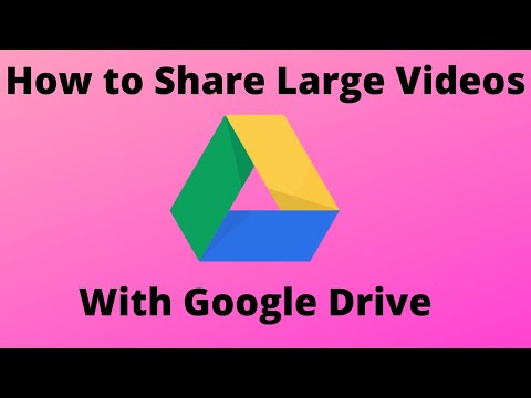 How to Use Google Drive to Email Large Video Files