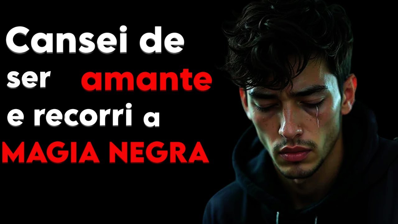 Apelei pra MAGIA NEGRA  pra não perdê-la - relato real