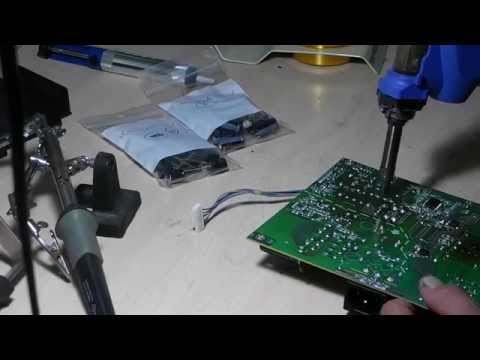 FIX! - LG Flatron Monitor Diagnosis - Model #: W2252TQT - 3 Capacitors bad - Part 2